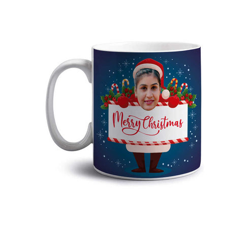 Merry Christmas Personalised Mug - Uncommongifts.in